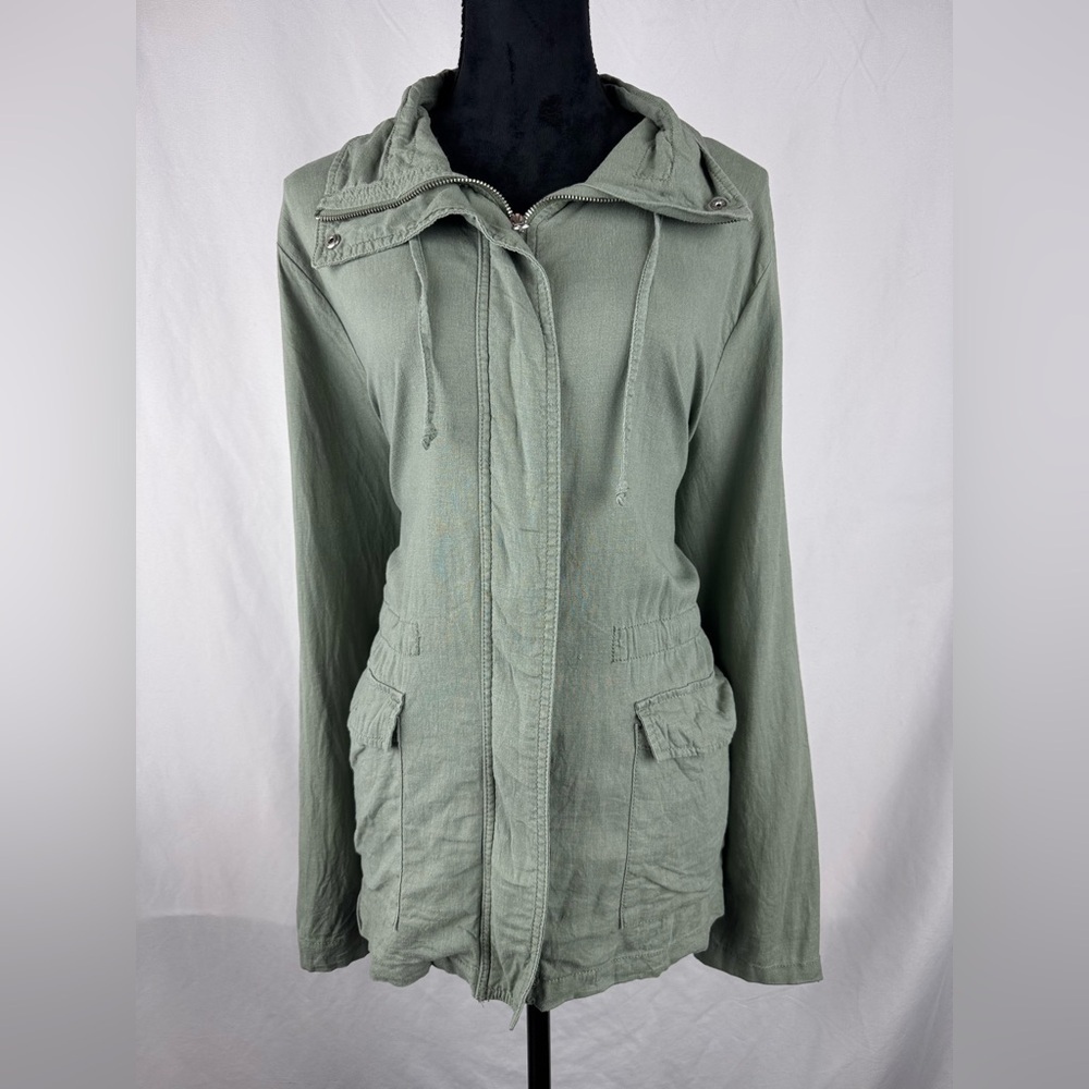 Croft & Borrow Green Utility Jacket